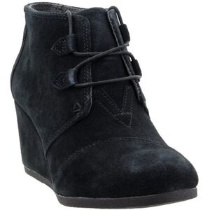TOMS Kala Wedge Booties - W8